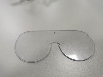 Las gafas protectoras de las gafas de las lentes resistentes a los choques del reemplazo parte el material de la PC