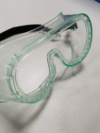 Niebla anti cristalina Eco del PVC del marco de las gafas de seguridad de la prueba del chapoteo amistoso